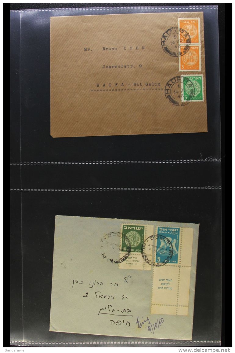 1948-1957 COVERS COLLECTION An Interesting Array Of Commercial And Philatelic Covers. Note Several Covers Bearing... - Andere & Zonder Classificatie
