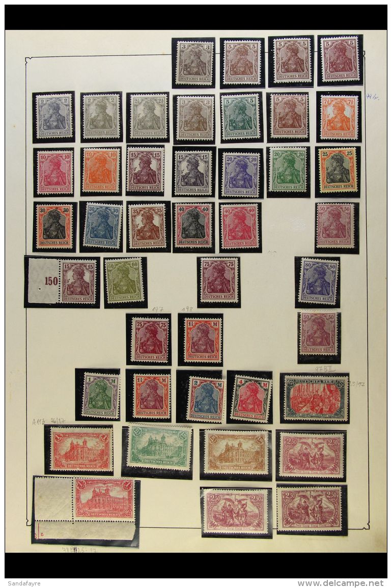 1872-1945 ATTRACTIVE COLLECTION On Pages, Mint (mainly Never Hinged) And Used Stamps (often Both Mint/NHM &amp;... - Andere & Zonder Classificatie