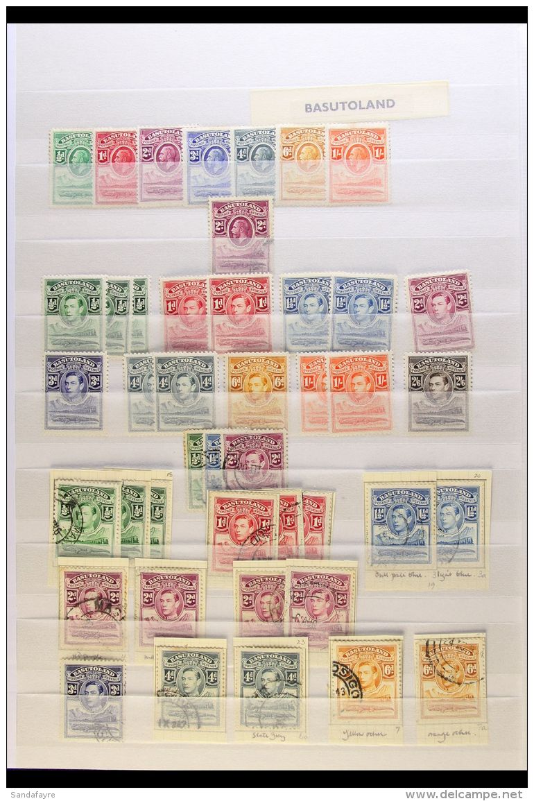 1933-1966 FRESH MINT AND FINE USED Ranges On Stockleaves. Note 1933 Set To 1s Mint; 1938 Set To 2s6d Mint And... - Altri & Non Classificati