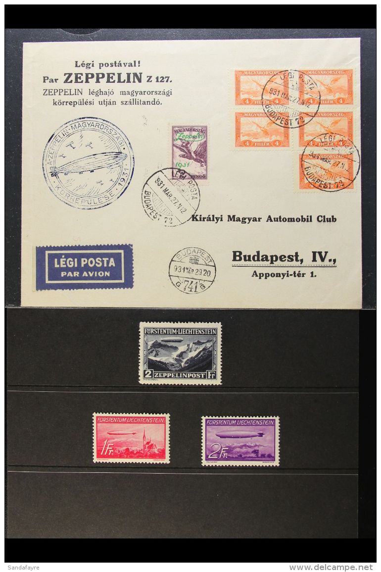 AVIATION 1930's To 1980's Collection Of World Stamps And Miniature Sheets, Mostly Featuring AIRSHIPS, Includes... - Non Classificati