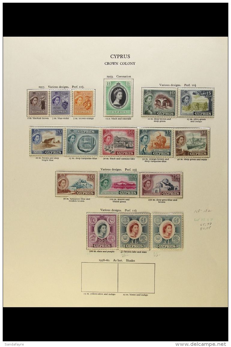 BRITISH COMMONWEALTH - EUROPE FINE NEVER HINGED MINT QEII COLLECTION Issues From Cyprus, Ireland And Malta, Note... - Andere & Zonder Classificatie