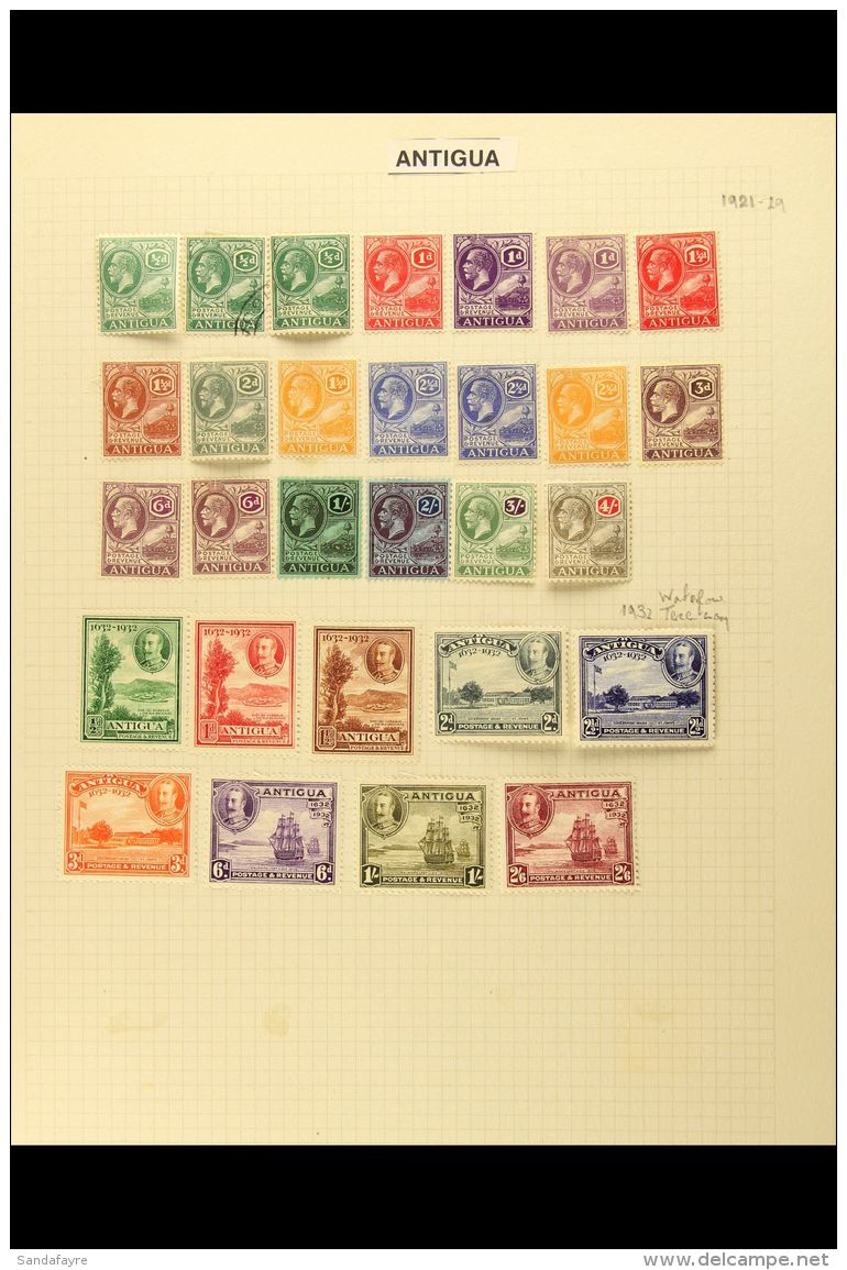 BRITISH WEST INDIES - LEEWARD ISLANDS QV To QEII (chiefly Pre-1960) Mint And Used Collection On Album Pages,... - Andere & Zonder Classificatie
