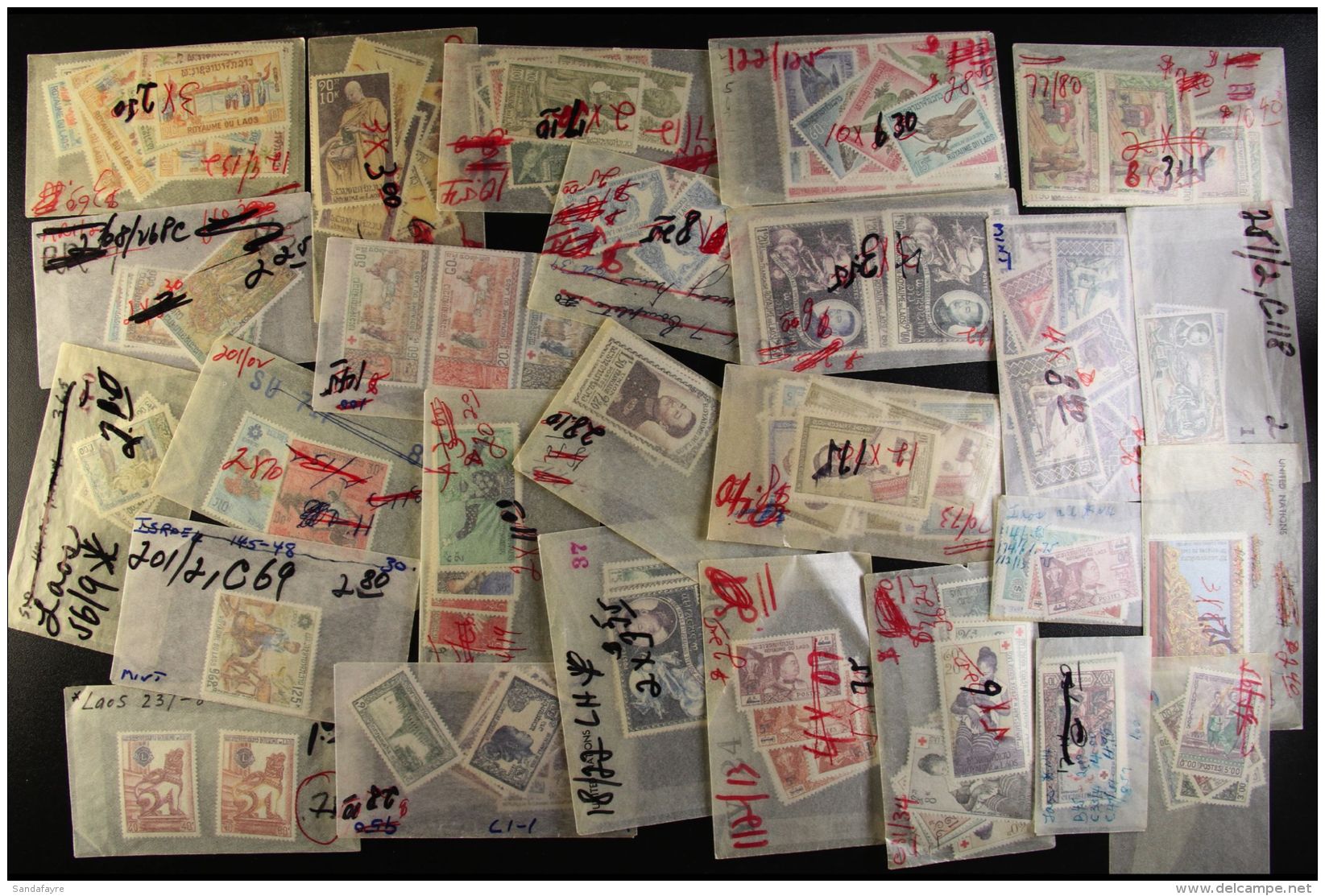 LAOS 1950's To 1970's Mint, Chiefly Never Hinged Mint Mostly Complete Sets (approx 1000+ Stamps) For More Images,... - Andere & Zonder Classificatie