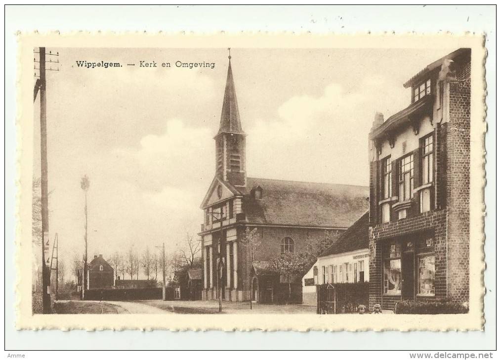 Wippelgem   *   Kerk En Omgeving - Evergem