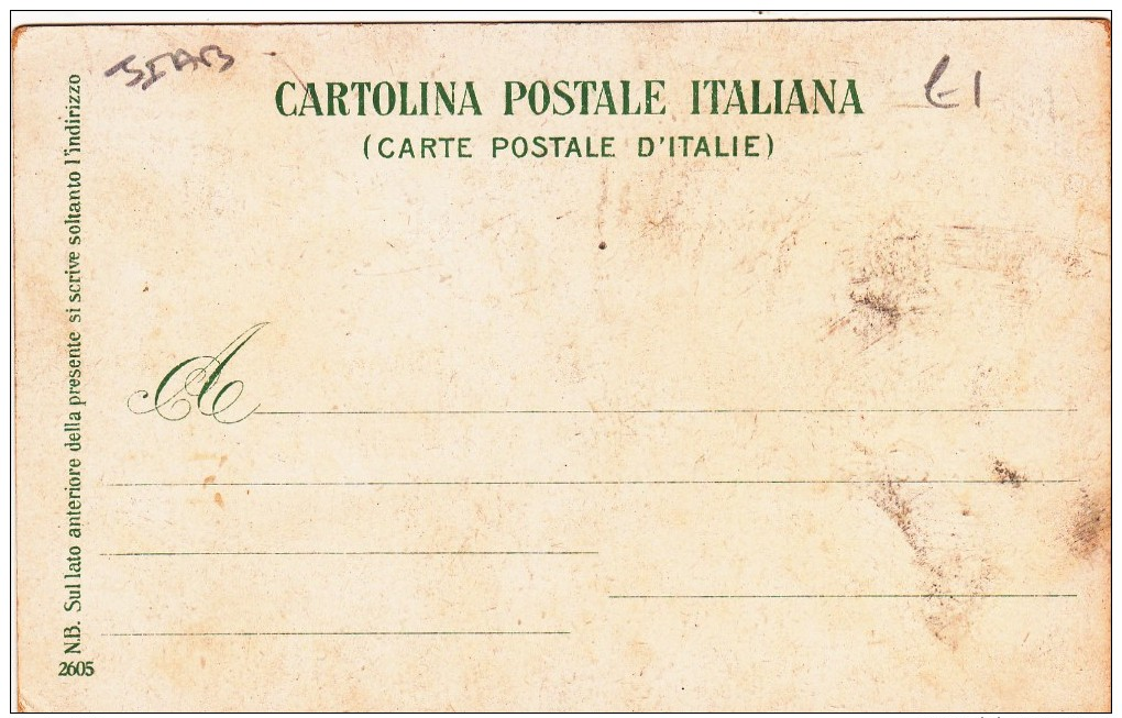 Old Post Card Of Galleria Principe Di Napoli,Napoli,Naples, Campania, Italy.,J43. - Napoli (Naples)