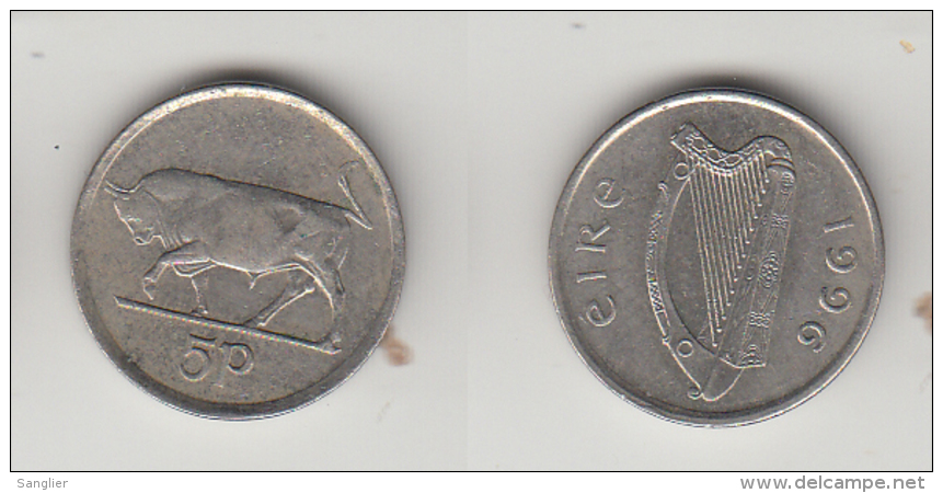 IRELANDE - 5 PENCE 1996 - Ireland