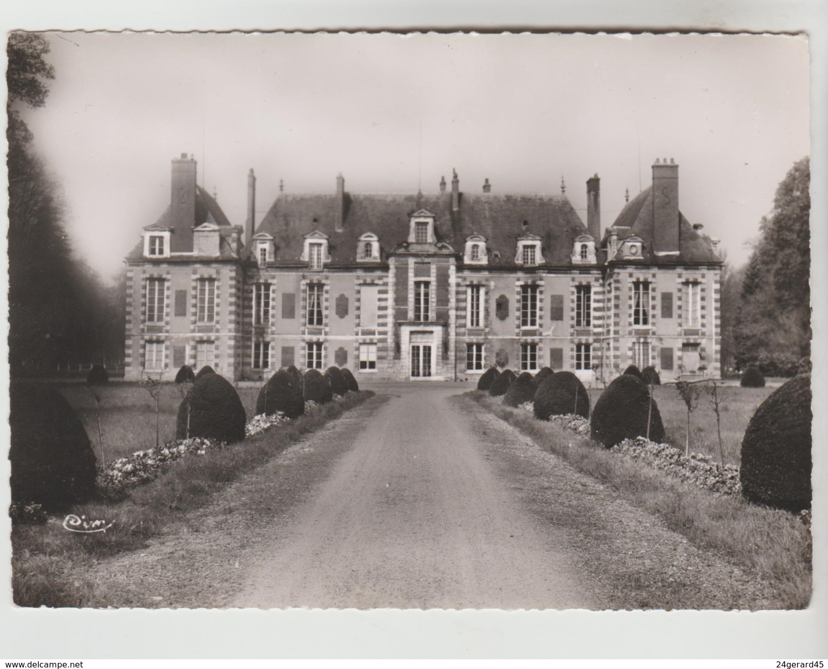 CPSM CLEF VALLEE D'EURE (Eure) - LA CROIX SAINT LEUFROY : Le Château - Sonstige & Ohne Zuordnung