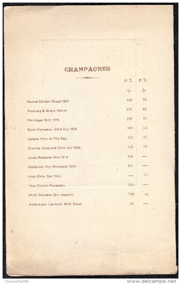 EGYPT - SUPERBE GRAND MENU  1932 NOEL AU WINTER PALACE A LUXOR !! SANTA - PERE NOEL - Menükarten