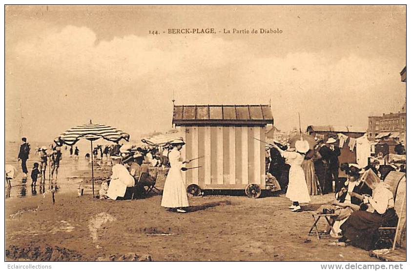 Sport:  Jeux D'enfants . Diabolo  . Breck Plage 62 - Autres & Non Classés