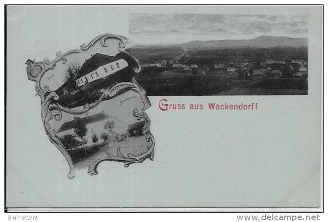 CPA Gruss Non Circulé Wackendorf - Sonstige & Ohne Zuordnung