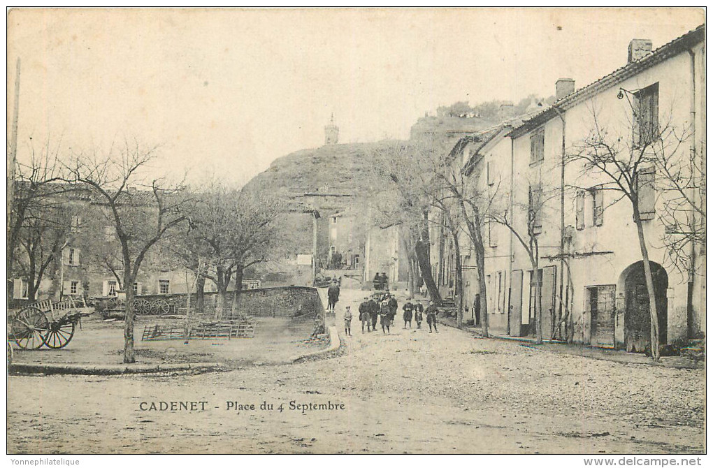 84 - CADENET - Place Du 4 Septembre - Cadenet