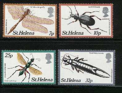 ST. HELENA 1982 Stamps Insects MNH 353-356 # 2035 - Roditori