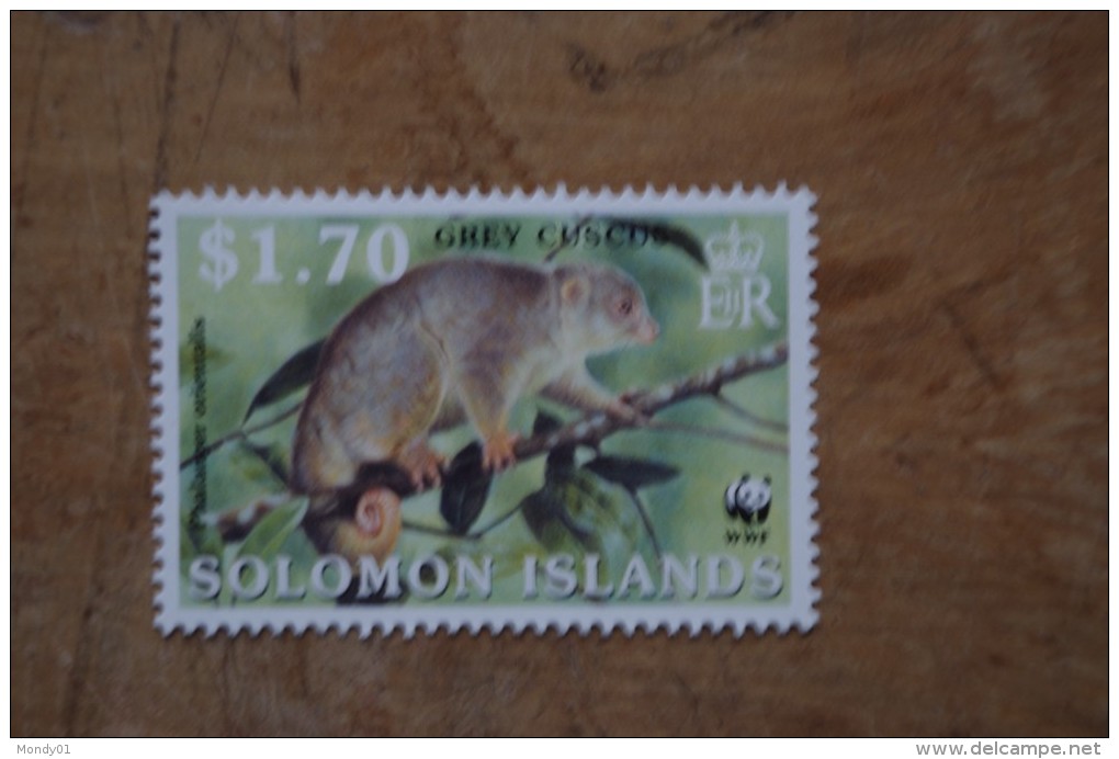 3-1099  Phalanger Marsupial Cuscus Gris CouscousWWF Panda Solomon Timor Nouvelle Guinée - Unused Stamps