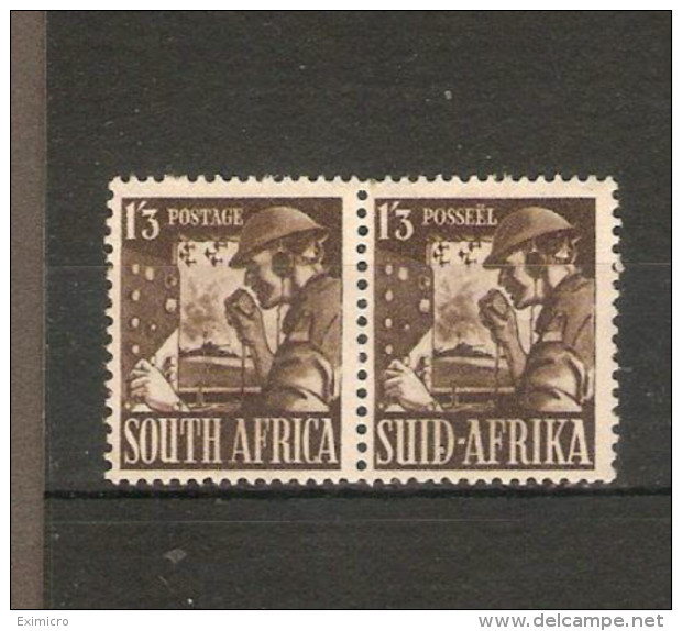 SOUTH AFRICA 1943 1s 3d OLIVE-BROWN SG 94 VERY LIGHTLY MOUNTED MINT Cat £20 - Ungebraucht