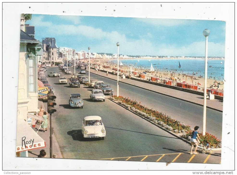 Cp , Automobile , CITROEN 2CV , DS , 44 , LA BAULE , Vierge , Ed : Chapeau , N° 203 - Turismo