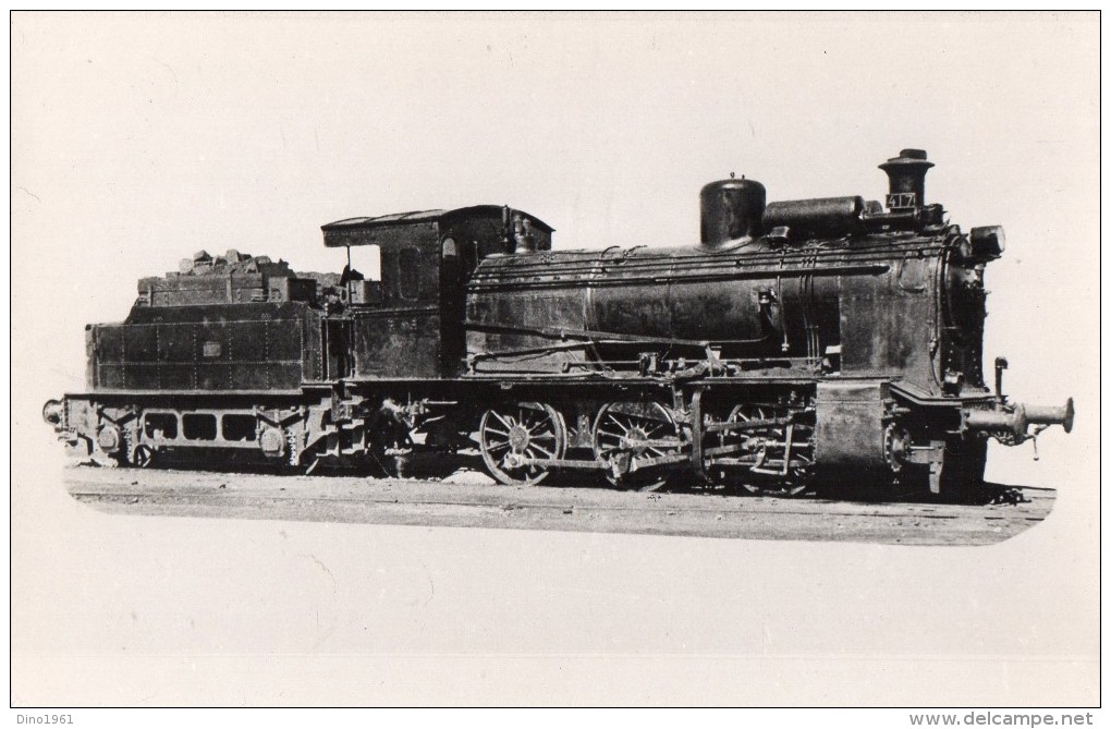 PHOTO 320 -  Retirage Photo Ancienne 13,5 X 8,5 - Locomotive SDAD  R.de .C. NAVAL  - Scan Recto - Verso - Treni