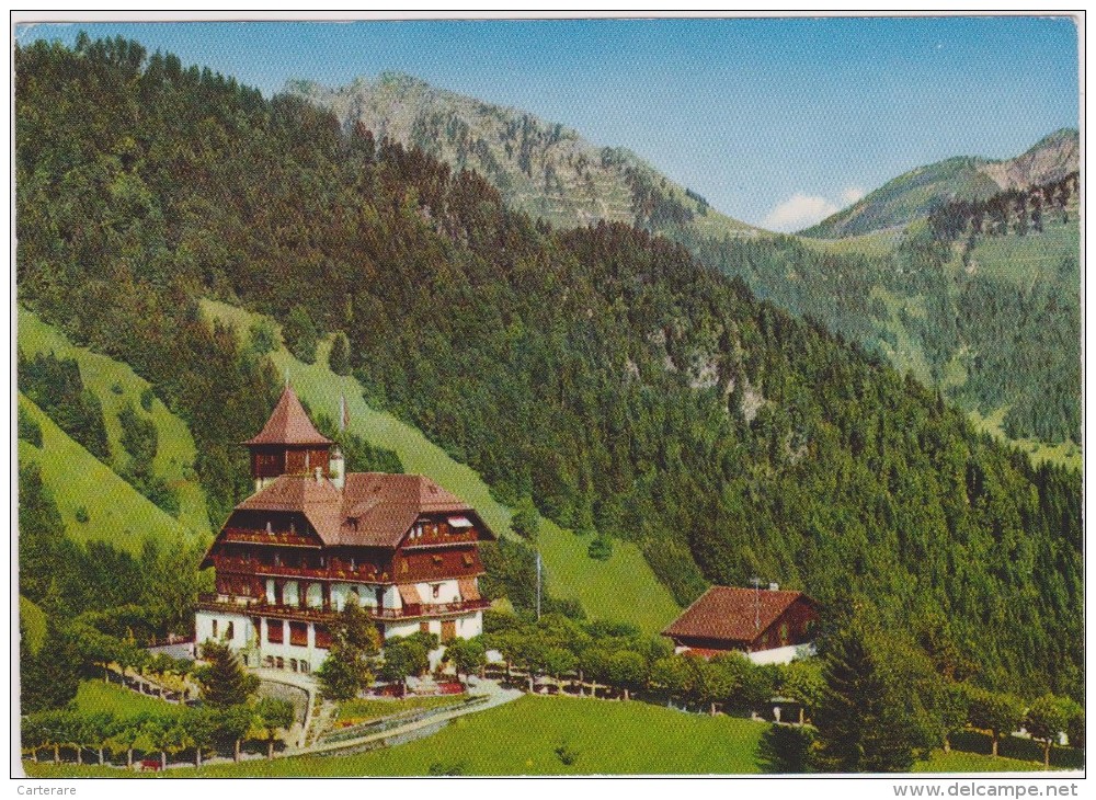 SUISSE,HELVETIA,SWISS,SWITZERLAND,SCWEIZ,SVIZZERA, Vaud,montreux,les Avants,col Sonloup,HOTEL,VUE AERIENNE - Montreux