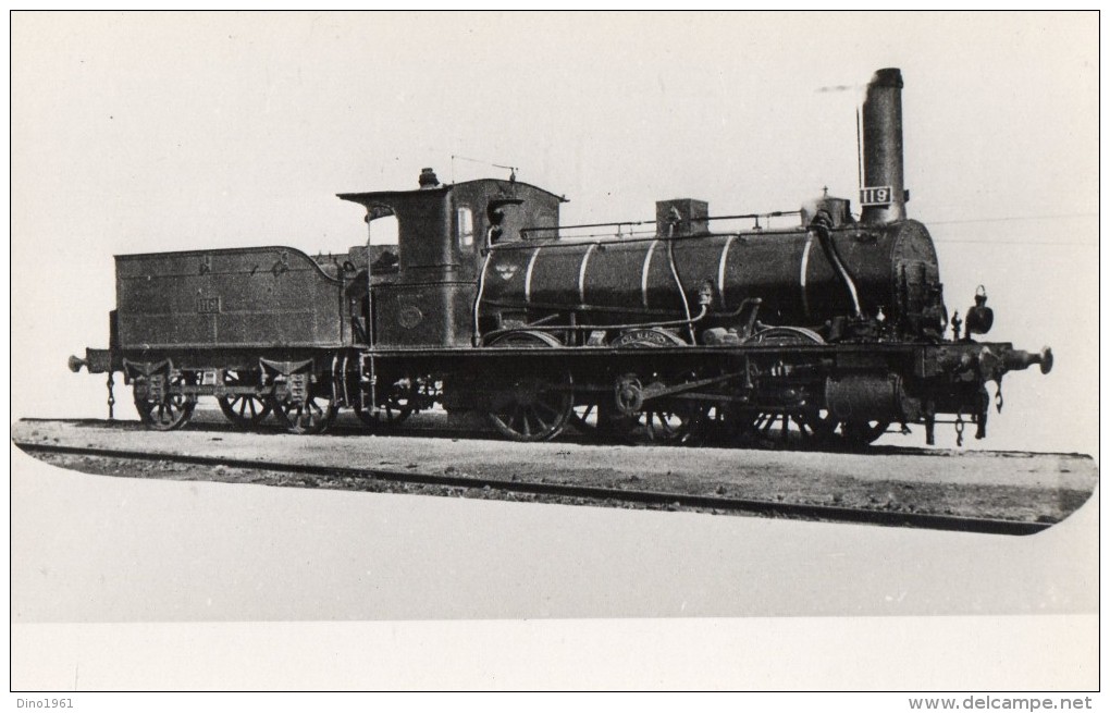 PHOTO 322 -  Retirage Photo Ancienne 13,5 X 8,5 - Locomotive St Autrichienne - CASSEL - Scan Recto - Verso - Treni