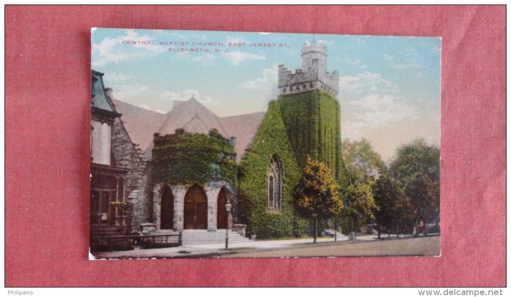 New Jersey> Elizabeth -- Central  Baptist Church = ======  Ref  2309 - Elizabeth