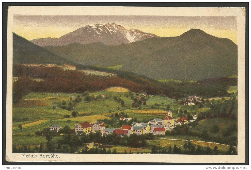 Slovenia-----Mezica-----old Postcard - Slovenia