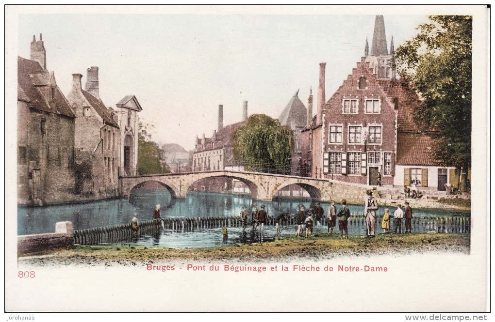 Brugge - Begijnhofbrug - N° 808 - Brugge