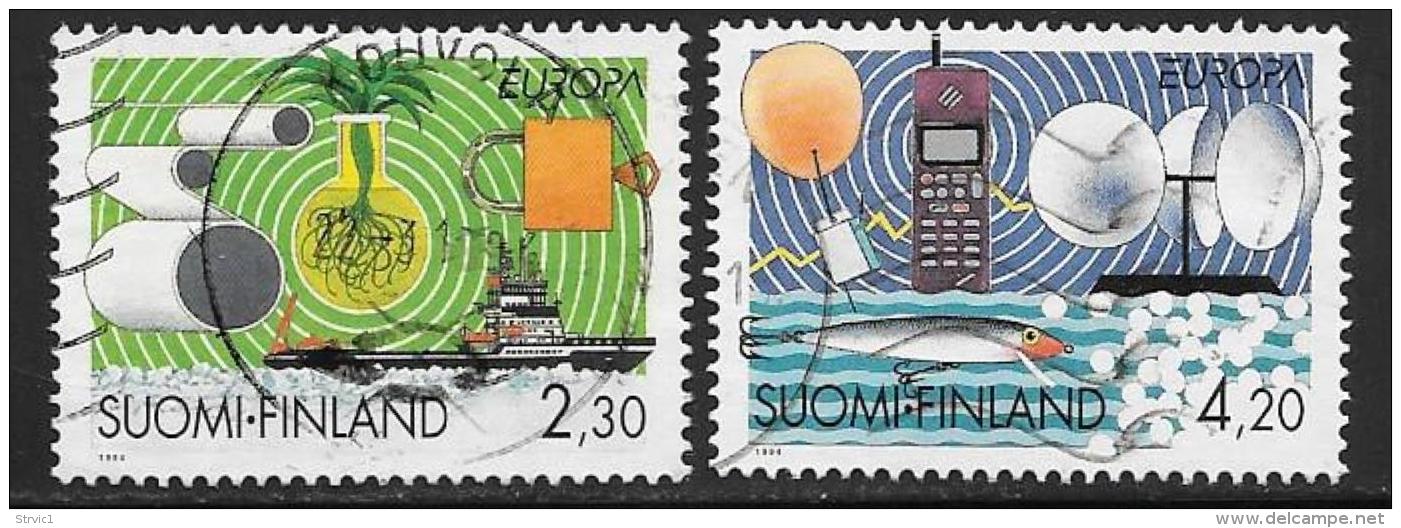 Finland, Scott # 937-8 Used Europa, 1994 - Used Stamps