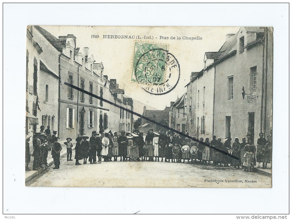 CPA  - Herbignac  - Rue De La Chapelle - Herbignac