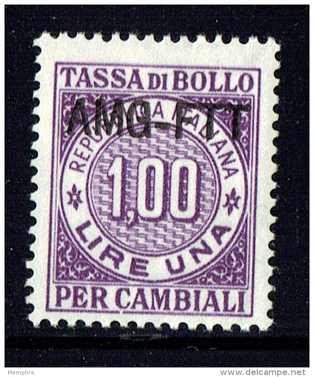 Tassa Di Bollo   Lire 1   ** Gomma Integra - Revenue Stamps