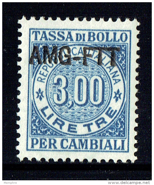 Tassa Di Bollo   Lire 3   ** Gomma Integra - Revenue Stamps