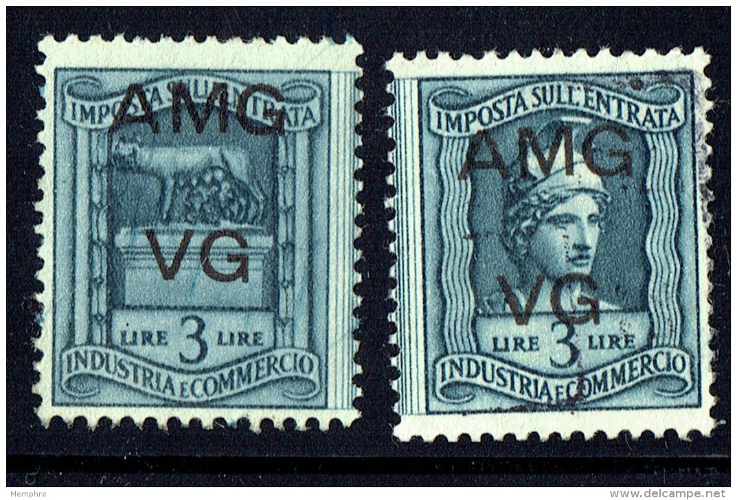 Imposta Sull'entrata  Lire 3  Copia  Usata - Revenue Stamps