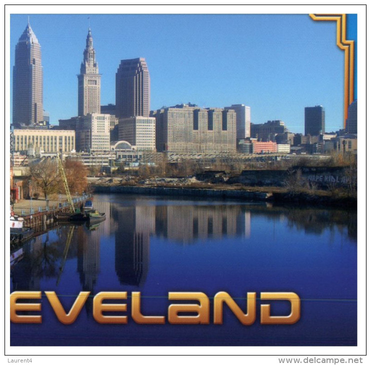 (117) USA - Cleveland City With Ship - Tugboats