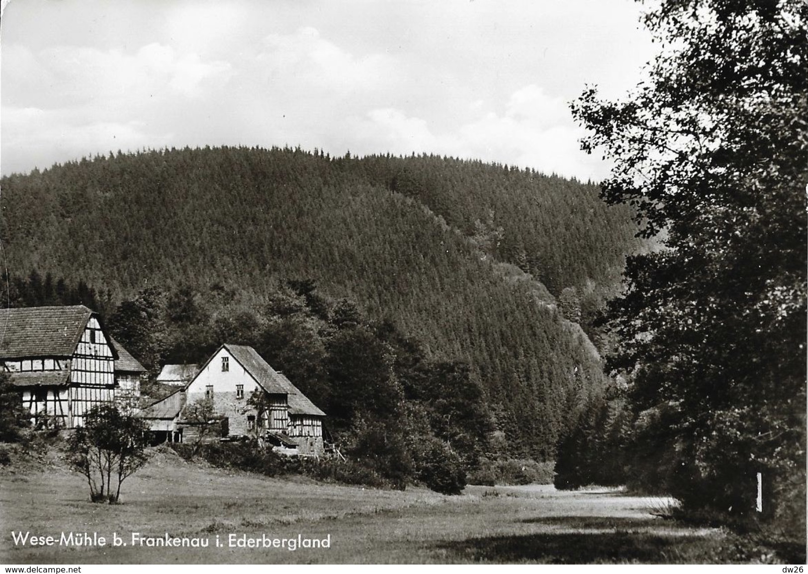 Wese-Mühle B. Frankenau I. Ederbergland - Carte Non Circulée - Frankenberg (Eder)