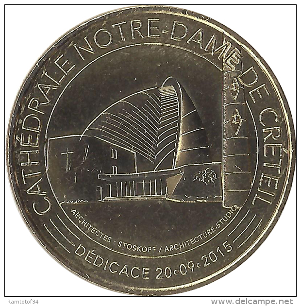2016 MDP286 - CRETEIL - Cathédrale Notre Dame / MONNAIE DE PARIS - 2016