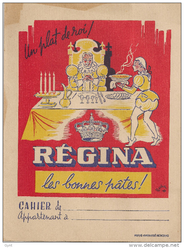 PROTEGE CAHIER REGINA - Alimentaire