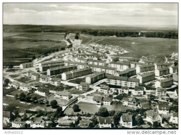 Rarität Rare Flugzeugaufnahme Heidenheim Ostalb Wohngebiet Wohnhäuser Galgenberg Siedlung 1960 Agfa CeKaDe - Heidenheim