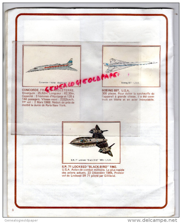 AVIATION - AVION - IMAGES -CONQUETE DE L'AIR-DE 1935 A NOS JOURS-DOUGLAS-LATECOERE-BOEING-MOSQUITO-JUNKER-ILIOUCHINE-