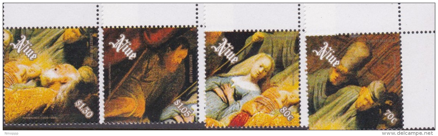 Niue SG 684-687 1989 Christmas MNH - Niue