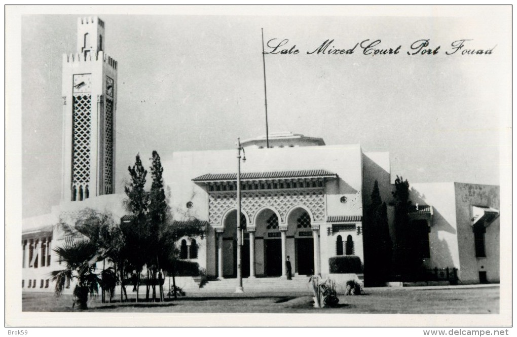 EGYPTE - LATE MIXED COURT PORT FOUAD - Autres & Non Classés