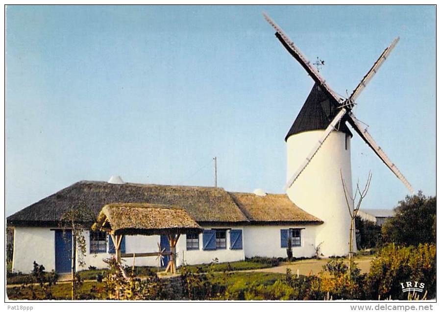 MOULINS A VENT - FRANCE - Windmill Windmühle Windmollen : Moulin Du POIROT ( Vendée ) - CPSM CPM GF - - Mulini A Vento