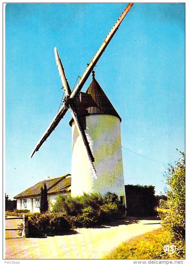 MOULIN A VENT - FRANCE - Windmill Windmühle Windmollen - Petit Lot (2/4) De 5 CPSM CPM GF ... Divers Moulins ... - Mulini A Vento