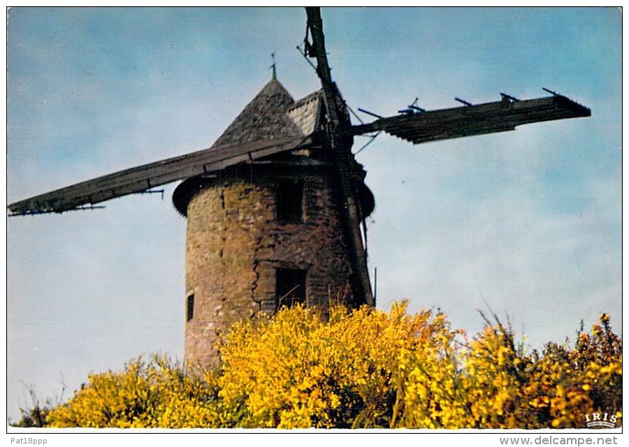 MOULIN A VENT - FRANCE - Windmill Windmühle Windmollen - Petit Lot (3/4) De 5 CPSM CPM GF ... Divers Moulins ... - Mulini A Vento