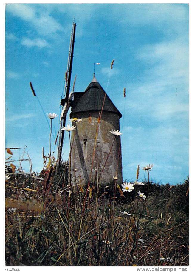 MOULIN A VENT - FRANCE - Windmill Windmühle Windmollen - Petit Lot (4/4) De 5 CPSM CPM GF ... Divers Moulins ... - Mulini A Vento