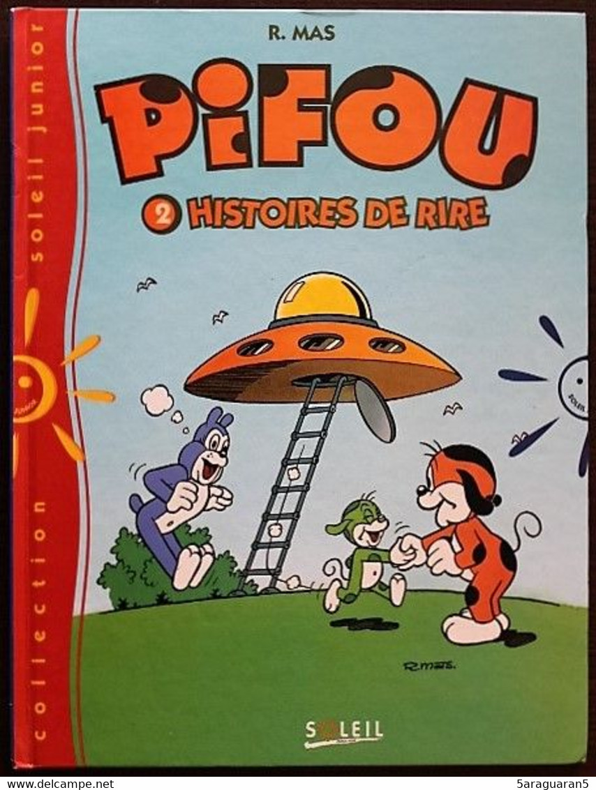 BD PIFOU - 2 - Histoires De Rire - Rééd. 1995 Soleil Junior - Pif & Hercule