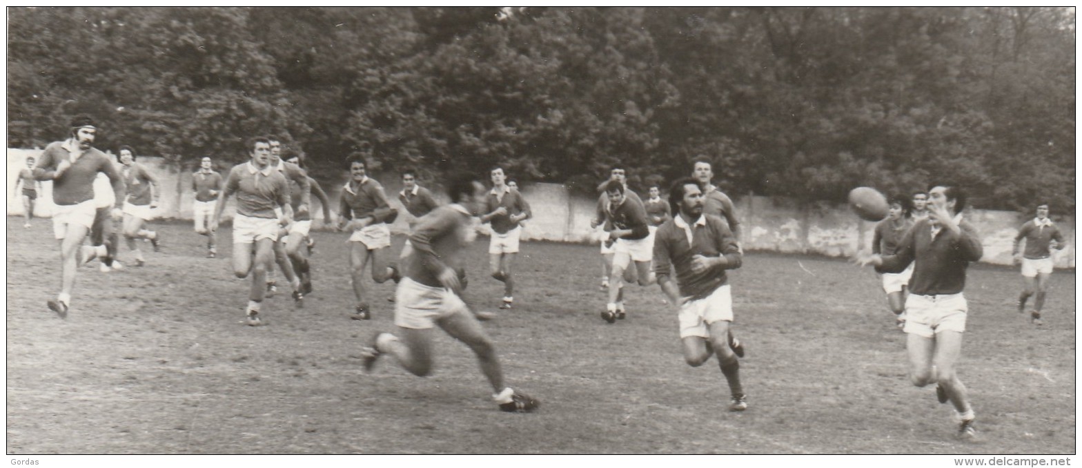 Romania - Rugby Match - Photo 130x55mm - Sport