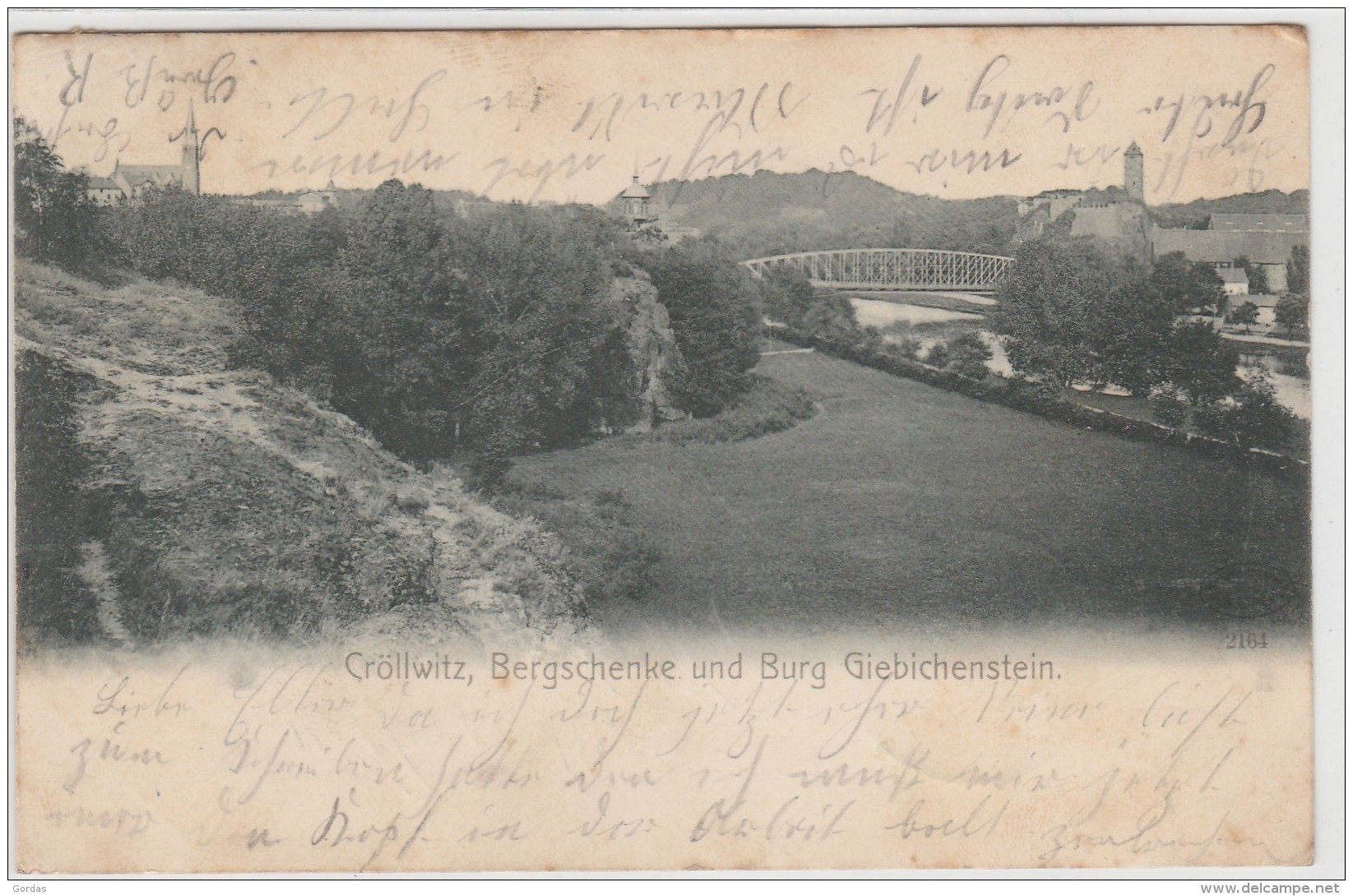 Germany - Crollwitz, Bergschenke Und Burg Giebichenstein - Nienburg