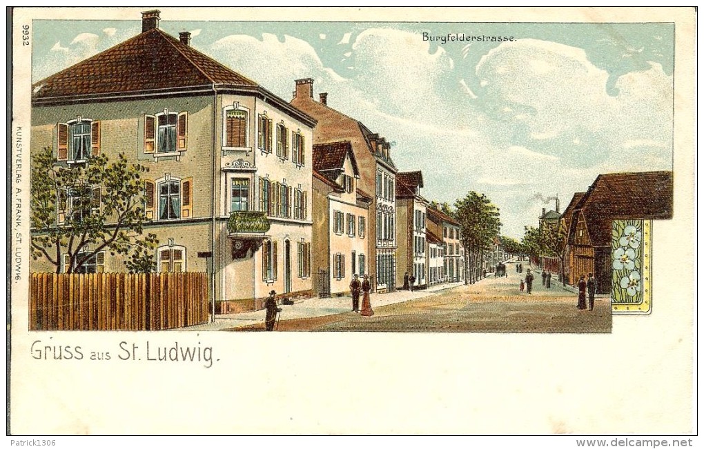 CPA  Gruss Aus St Ludwig  7302 - Saint Louis