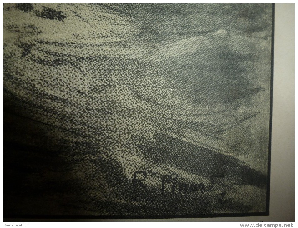 1914-18 Guerre Navale :Agonie Du MONMOUTH à La Bataille Du Coronel,    Illustrateur: R. Pinard - Documents