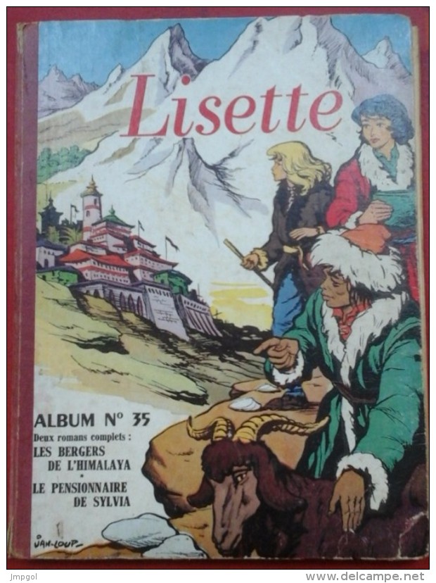 Album LISETTE N° 35 1957 Du N° 27 Au N° 39 - Lisette