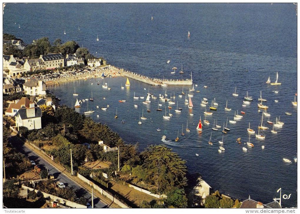 CPSM 29 LOCQUIREC LE PORT ET LA BAIE 1968    Grand Format 15 X 10,5 - Locquirec