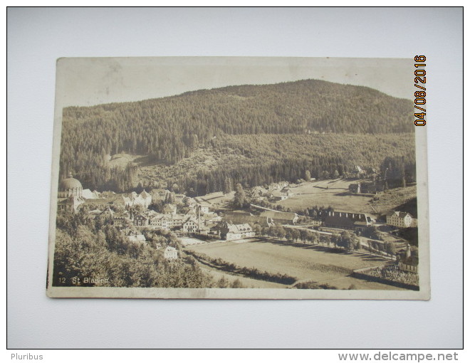 ST. BLASIEN    , OLD  POSTCARD  , O - St. Blasien